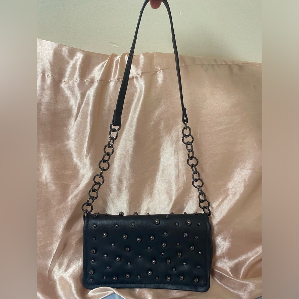 Zara beaded flap shoulder bag